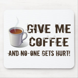 Caffein Deprivation Mouse Mat
