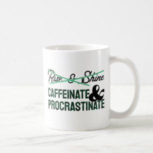 Caffeinate & Procrastinate Coffee Mug
