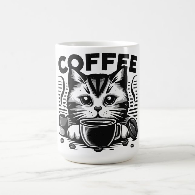 Caffeinated Catitude Mug (Center)