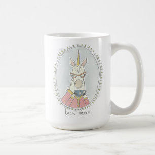 Caffeinated Cutie   Brew Unicorn Coffee Mug
