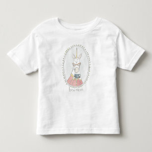 Caffeinated Cutie   Brew Unicorn Toddler T-Shirt