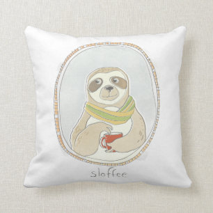 Caffeinated Cutie   Sloffee Cushion