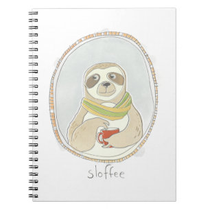 Caffeinated Cutie Sloffee Notebook
