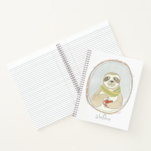 Caffeinated Cutie   Sloffee Notebook