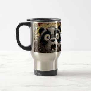 Caffeinated Panda Travel Mug