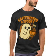 Caffeinated & Spooky Halloween Coffee Ghost