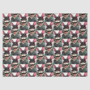 Caffeinated Top Hat Rabbit Magical Society Tissue Paper