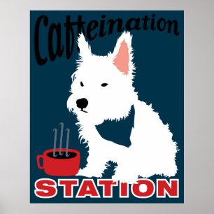 Caffeination Station Poster