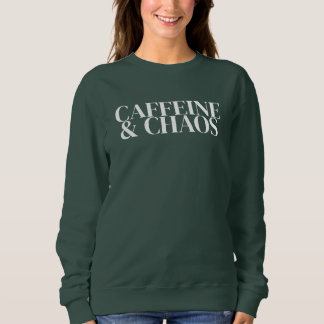 Caffeine and Chaos, Funny Mom Shirt