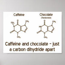 Caffeine and Chocolate Poster
