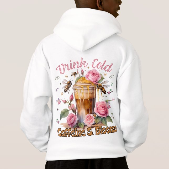 Caffeine & Blooms: Iced Coffee Delight (Back)