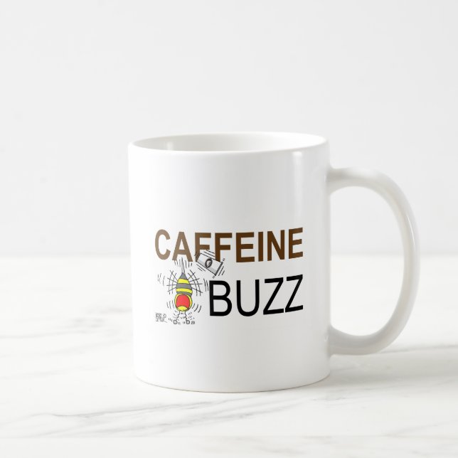 Caffeine Buzz Coffee Mug (Right)