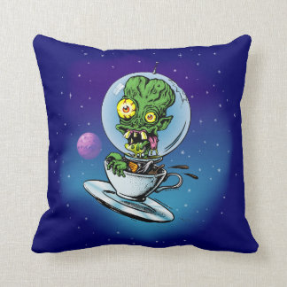 Caffeine Case From Outer Space Cushion