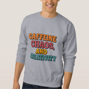 Caffeine Chaos and Creativity Hoodie – Funky Retro