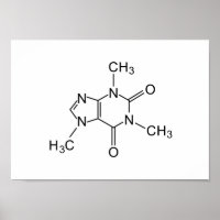 caffeine chemical formula coffee chemistry element
