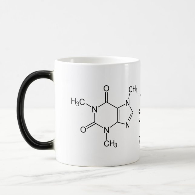 Caffeine Chemistry Mug (Left)