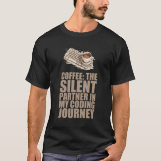 Caffeine Coder Software Developer Engineer Coffee T-Shirt