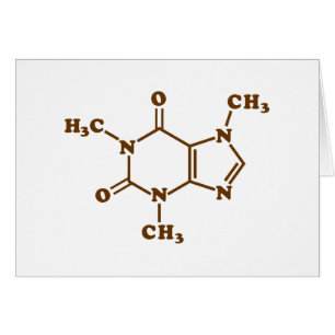 Caffeine Coffee Molecular Chemical Formula