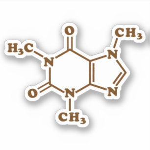 Caffeine Coffee Molecular Chemical Formula