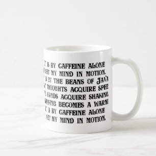Caffeine Coffee Mug