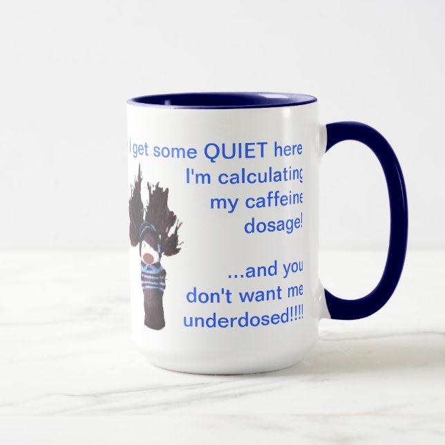 Caffeine Crazy Mug (Right)