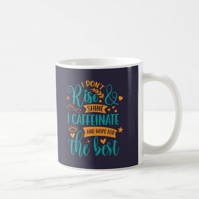 Caffeine! Cute Morning Mojo Mug (Right)