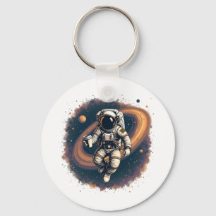 Caffeine Fuel For The Universe Coffee Lover Key Ring