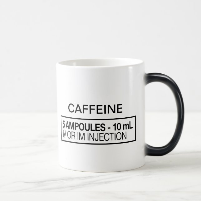 CAFFEINE IV OR IMI INJECTION MAGIC MUG (Right)