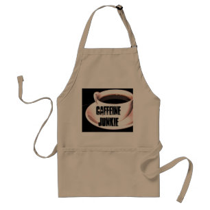 Caffeine Junkie Coffee Barista Apron