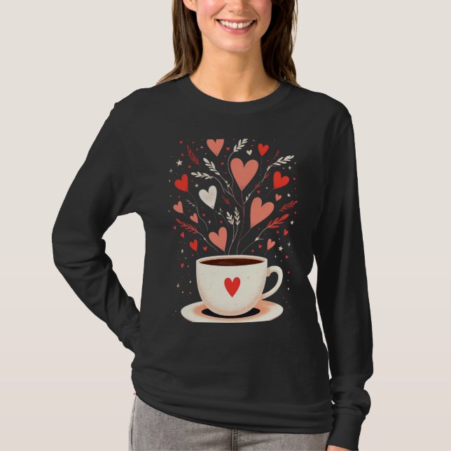Caffeine & Kindness T-Shirt (Front)