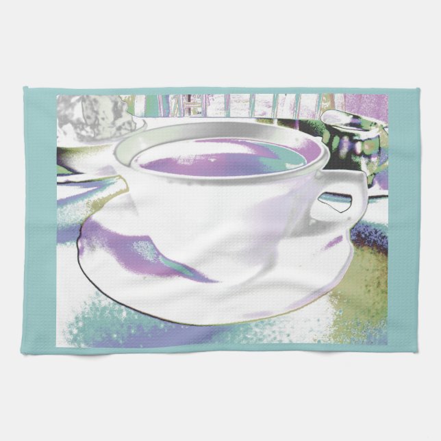 Caffeine Kitchen Towel (Horizontal)