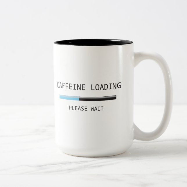 Caffeine Loading Mug (Right)
