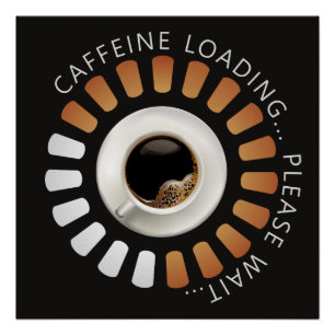 Caffeine loading poster
