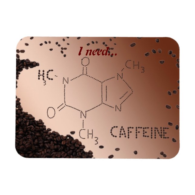 Caffeine Magnet (Horizontal)