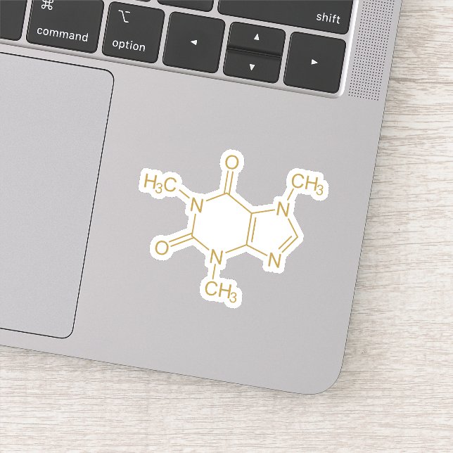 Caffeine Molecule  (Detail)