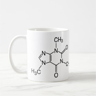 Caffeine Molecule Coffee Mug