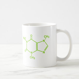 Caffeine Molecule Coffee Mug