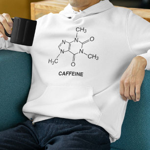 Caffeine Molecule Hoodie