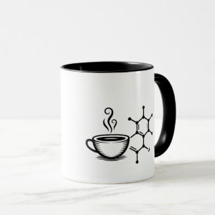 Caffeine Molecule Mug Chemical Composition coffee