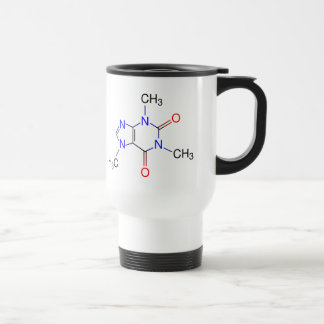 Caffeine Molecule Thermal Mug
