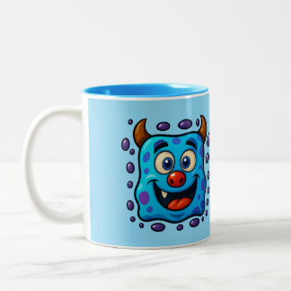 Caffeine Monster Two-Tone Coffee Mug