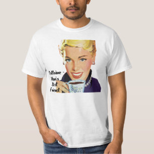 Caffeine-Mum's Best Friend T-shirt
