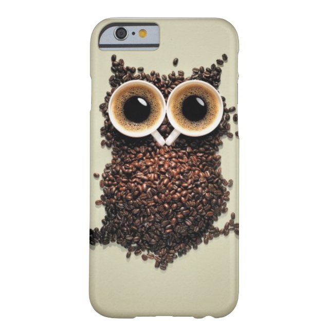 Caffeine Owl Case-Mate iPhone Case (Back)