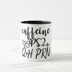 Caffeine PO Q4H PRN/Nurse /Doctor Mug