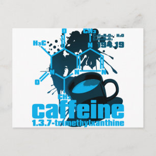 Caffeine Postcard