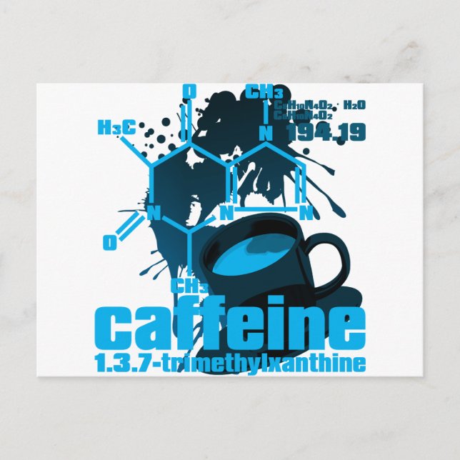 Caffeine Postcard (Front)