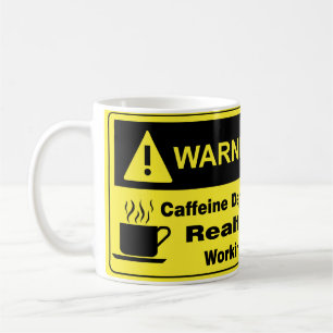 Caffeine Warning Realtor Coffee Mug