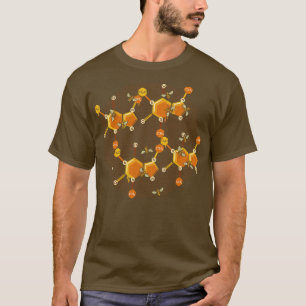 Caffeine Working Bee Hive by Tobe Fonseca T-Shirt