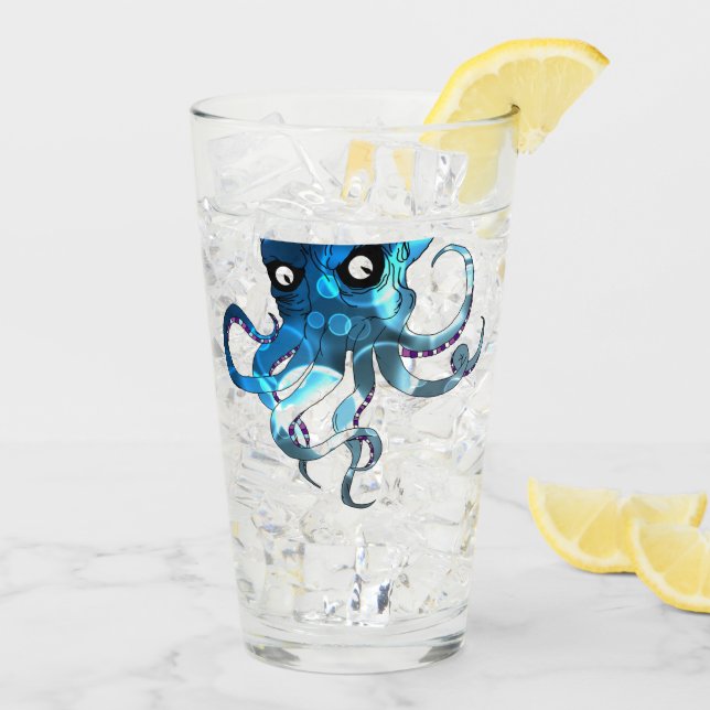CAFFIEND OCTOPUS GLASS (Back Ice)