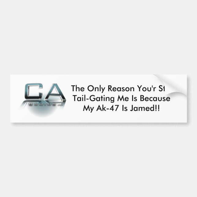 cag bumper stickers (Front)